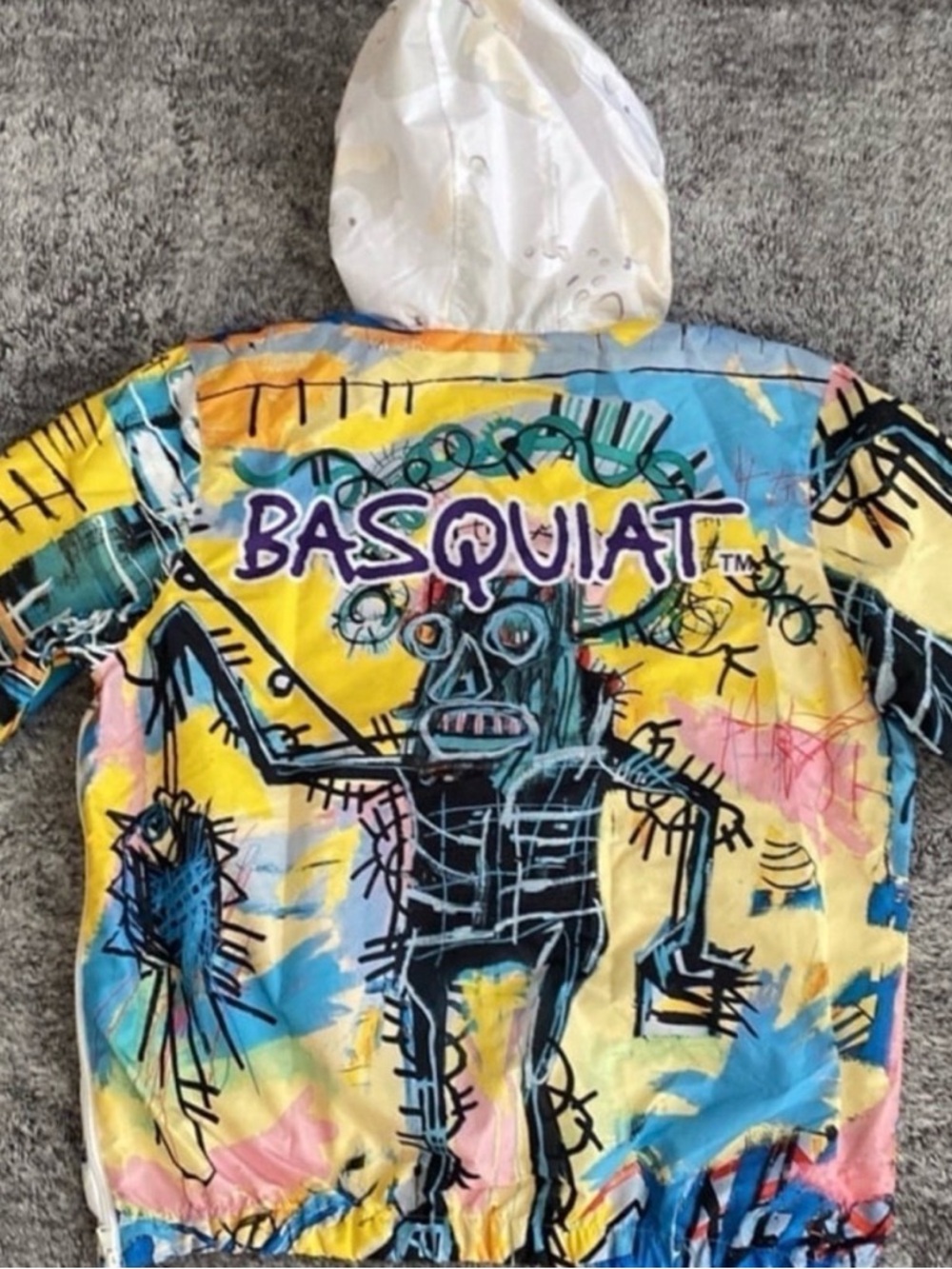 Jean-Michel Basquiat x Members Only Pullover Jacket, Water Resistant